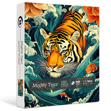 Mighty Tiger Jigsaw Puzzle 1000 pièces